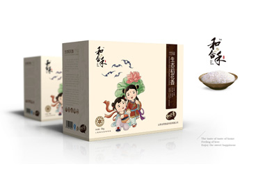 和合禾大米包裝設計