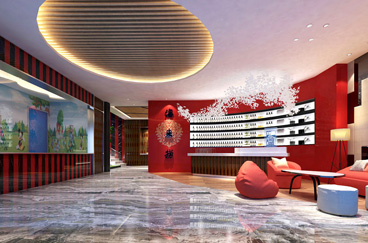 海來撈火鍋店面空間設計